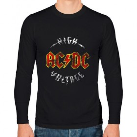 Мужской лонгслив хлопок с принтом AC/DC в Курске, 100% хлопок |  | Тематика изображения на принте: ac | ac dc | ac dc группа | ac dc лучшее | rock | rock n roll | блюз рок | иси диси | хард рок