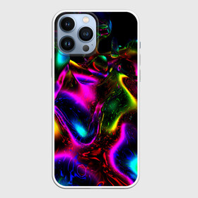 Чехол для iPhone 13 Pro Max с принтом В НЕОНЕ в Курске,  |  | abstract | abstraction | color | geometry | paitnt | psy | абстракция | геометрия | краски | неоновые | психоделика