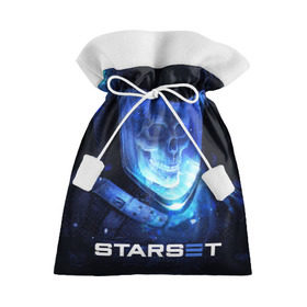 Подарочный 3D мешок с принтом Starset в Курске, 100% полиэстер | Размер: 29*39 см | logo | rock | starset | лого | рок | старсет