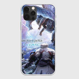 Чехол для iPhone 12 Pro Max с принтом Monster Hunter World Iceborn в Курске, Силикон |  | hunter | iceborn | monster | world | айсборн | ворлд | монстр | хантер