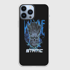 Чехол для iPhone 13 Pro Max с принтом Static Wayne в Курске,  |  | Тематика изображения на принте: 2014 | metal | music | need for speed | nfs | only | r.i.p | rip | rock | static | static x | staticx | the | wayne static | x | метал | музыка | нфс | рок | статик | уэйн статик