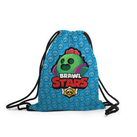 Рюкзак-мешок 3D с принтом Brawl Stars в Курске, 100% полиэстер | плотность ткани — 200 г/м2, размер — 35 х 45 см; лямки — толстые шнурки, застежка на шнуровке, без карманов и подкладки | brawl | brawl stars | stars | бравл | бравл старс | браво старс | игра | компьютерная | онлайн | старс