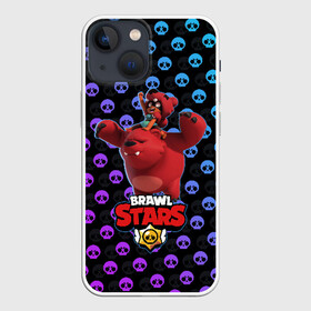 Чехол для iPhone 13 mini с принтом Brawl Stars в Курске,  |  | brawl | brawl stars | stars | бравл | бравл старс | браво старс | игра | компьютерная | онлайн | старс