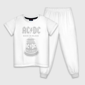 Детская пижама хлопок с принтом AC/DC в Курске, 100% хлопок |  брюки и футболка прямого кроя, без карманов, на брюках мягкая резинка на поясе и по низу штанин
 | Тематика изображения на принте: ac dc | acdc | acdc ас дс | австралийская | ангус янг | асдс | блюз | группа | крис слэйд | метал | молния | музыка | певцы | рок | рок н ролл | стиви янг | хард | хардрок | эксл роуз