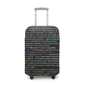Чехол для чемодана 3D с принтом PHP CODE в Курске, 86% полиэфир, 14% спандекс | двустороннее нанесение принта, прорези для ручек и колес | hugo weaving | pc | the matrix | код | компьютеры | матрица | матрица 4 | программист | программный код | цифры