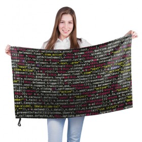 Флаг 3D с принтом ЦИФРЫ КОДА в Курске, 100% полиэстер | плотность ткани — 95 г/м2, размер — 67 х 109 см. Принт наносится с одной стороны | hugo weaving | pc | the matrix | код | компьютеры | матрица | матрица 4 | программист | программный код | цифры
