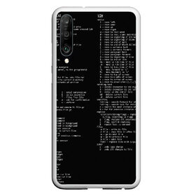 Чехол для Honor P30 с принтом ПРОГРАММИРОВАНИЕ 7 в Курске, Силикон | Область печати: задняя сторона чехла, без боковых панелей | hugo weaving | pc | the matrix | код | компьютеры | матрица | матрица 4 | программист | программный код | цифры