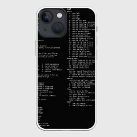 Чехол для iPhone 13 mini с принтом ПРОГРАММИРОВАНИЕ 7 в Курске,  |  | hugo weaving | pc | the matrix | код | компьютеры | матрица | матрица 4 | программист | программный код | цифры