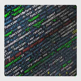 Магнитный плакат 3Х3 с принтом ПРОГРАММИРОВАНИЕ КОДА в Курске, Полимерный материал с магнитным слоем | 9 деталей размером 9*9 см | hugo weaving | pc | the matrix | код | компьютеры | матрица | матрица 4 | программист | программный код | цифры