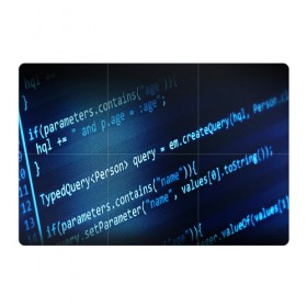 Магнитный плакат 3Х2 с принтом CODE STYLE в Курске, Полимерный материал с магнитным слоем | 6 деталей размером 9*9 см | hugo weaving | pc | the matrix | код | компьютеры | матрица | матрица 4 | программист | программный код | цифры