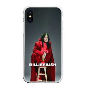 Чехол для iPhone XS Max матовый с принтом Billie Eilish в Курске, Силикон | Область печати: задняя сторона чехла, без боковых панелей | at | billie | don’t | eilish | electronic | eyes | me | music | ocean | pirate | smile | synthpop | usa | айлиш | билли | музыка | пайрэт | синти поп | сша | электронная | электропоп