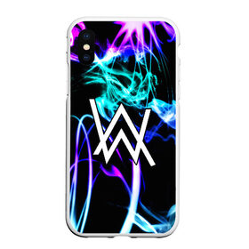 Чехол для iPhone XS Max матовый с принтом ALAN WALKER в Курске, Силикон | Область печати: задняя сторона чехла, без боковых панелей | Тематика изображения на принте: alan walker | aw | electro | electro music | music | алан уокер | музыка | музыкант | электро | электронная музыка