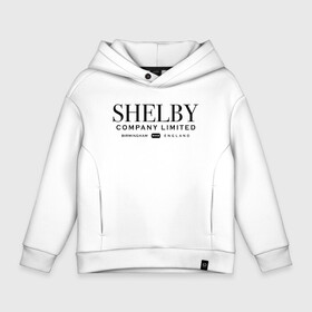 Детское худи Oversize хлопок с принтом Shelby company limited в Курске, френч-терри — 70% хлопок, 30% полиэстер. Мягкий теплый начес внутри —100% хлопок | боковые карманы, эластичные манжеты и нижняя кромка, капюшон на магнитной кнопке | gin | peaky blinders | shelby | the garrison | альфи соломонс | артур | банда | братья | гаррисон | грейс берджесс | джин | джон | криминал | мафия | острые козырьки | сериал | томас | финн | шелби