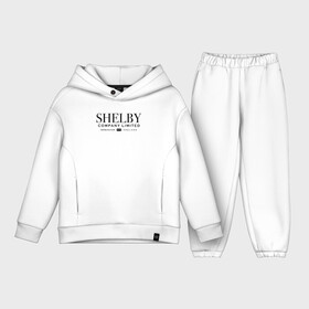 Детский костюм хлопок Oversize с принтом Shelby company limited в Курске,  |  | gin | peaky blinders | shelby | the garrison | альфи соломонс | артур | банда | братья | гаррисон | грейс берджесс | джин | джон | криминал | мафия | острые козырьки | сериал | томас | финн | шелби