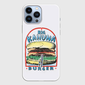 Чехол для iPhone 13 Pro Max с принтом Big Kahuna Burger в Курске,  |  | big kahuna | burger | kahuna | pulp fiction | голливуд | кино | криминальное чтиво