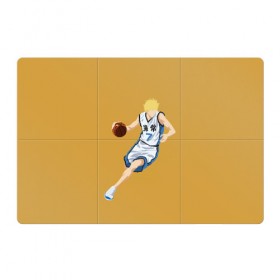 Магнитный плакат 3Х2 с принтом Ryouta Kise в Курске, Полимерный материал с магнитным слоем | 6 деталей размером 9*9 см | Тематика изображения на принте: basket | basketball | kise | kuroko | kuroko no basket | ryouta | баскетбол | кисэ | куроко | рёта