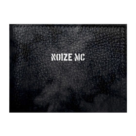 Обложка для студенческого билета с принтом NOIZE MC в Курске, натуральная кожа | Размер: 11*8 см; Печать на всей внешней стороне | Тематика изображения на принте: noize mc