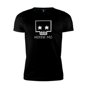 Мужская футболка премиум с принтом Noize MC в Курске, 92% хлопок, 8% лайкра | приталенный силуэт, круглый вырез ворота, длина до линии бедра, короткий рукав | music | noize mc | rap | trend | музыка | новинки | рэп | тренды