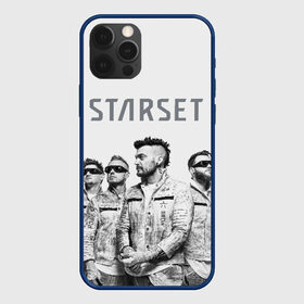 Чехол для iPhone 12 Pro с принтом Starset Band в Курске, силикон | область печати: задняя сторона чехла, без боковых панелей | Тематика изображения на принте: logo | rock | starset | лого | рок | старсет