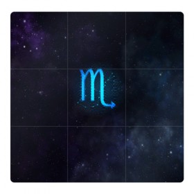 Магнитный плакат 3Х3 с принтом Скорпион в Курске, Полимерный материал с магнитным слоем | 9 деталей размером 9*9 см | Тематика изображения на принте: вселенная | гороскоп | знаки зодиака | зодиак | космос | медитация | планеты