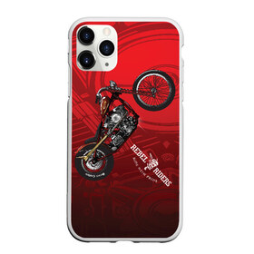 Чехол для iPhone 11 Pro матовый с принтом Vintage chopper motorcycle в Курске, Силикон |  | bike | crash | drift | extreme | jawa | motor cycle | motorbike | motorcycle | race | racing | rally | turbo | автомобил | быстрый | классика | мотоцикл | скремблер | экстрим