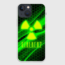 Чехол для iPhone 13 mini с принтом S.T.A.L.K.E.R. 2 в Курске,  |  | bandit | chernobyl | pripyat | s.t.a.l.k.e.r. 2 | shadow of chernobyl | stalker | stalker 2 | бандиты | меченый | припять | сталкер | сталкер 2 | тени чернобыля | чернобыль | чистое небо