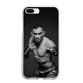 Чехол для iPhone 7Plus/8 Plus матовый с принтом Tony Ferguson в Курске, Силикон | Область печати: задняя сторона чехла, без боковых панелей | el cucuy | ferguson | goin diamond | mma | tony | ufc | бабай. бабайка | бокс | борьба | джиу джитсу | тони | фергюсон | эль кукуй