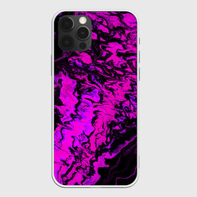 Чехол для iPhone 12 Pro Max с принтом Пурпурные краски в Курске, Силикон |  | Тематика изображения на принте: abstract | acrylic | art | color | liquid | modern | paint | painting | splash | абстракция | акрил | арт | брызги | жидкость | искусство | краска | рисунок | современный