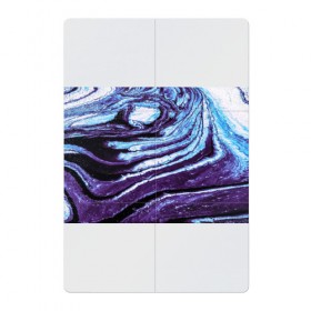 Магнитный плакат 2Х3 с принтом Фиолетовые краски металлик в Курске, Полимерный материал с магнитным слоем | 6 деталей размером 9*9 см | Тематика изображения на принте: 