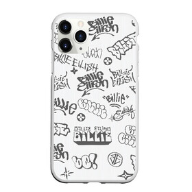 Чехол для iPhone 11 Pro матовый с принтом Billie Eilish Graffiti Gray в Курске, Силикон |  | billie | eilish | graffiti | grunge | айлиш | беляш | беляшик | билли | биляш | граффити | татуировки