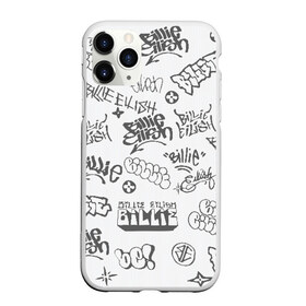Чехол для iPhone 11 Pro Max матовый с принтом Billie Eilish Graffiti Gray в Курске, Силикон |  | billie | eilish | graffiti | grunge | айлиш | беляш | беляшик | билли | биляш | граффити | татуировки