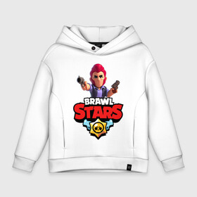 Детское худи Oversize хлопок с принтом BRAWL STARS COLT в Курске, френч-терри — 70% хлопок, 30% полиэстер. Мягкий теплый начес внутри —100% хлопок | боковые карманы, эластичные манжеты и нижняя кромка, капюшон на магнитной кнопке | android | brawl stars | colt | crow | games | leon | penny | poco. | shelly | spike | wanted | брав | бравл старс | звезды | игры | мобильные игры | старс