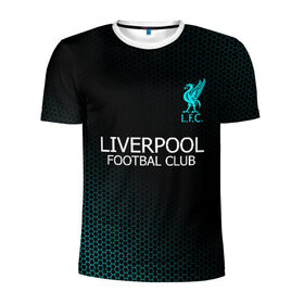 Мужская футболка 3D спортивная с принтом Liverpool. в Курске, 100% полиэстер с улучшенными характеристиками | приталенный силуэт, круглая горловина, широкие плечи, сужается к линии бедра | 