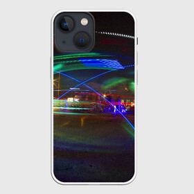 Чехол для iPhone 13 mini с принтом Neon в Курске,  |  | neon | город | города | городе | городом | городской | неон | неонка | неоновые | неоновый | свет | светящиеся | светящийся | светящимся