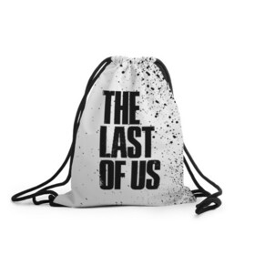 Рюкзак-мешок 3D с принтом  THE LAST OF US в Курске, 100% полиэстер | плотность ткани — 200 г/м2, размер — 35 х 45 см; лямки — толстые шнурки, застежка на шнуровке, без карманов и подкладки | cicadas | fireflies | the last of us | the last of us part 2 | джоэл | последние из нас | цикады | элли