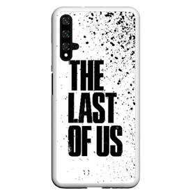 Чехол для Honor 20 с принтом THE LAST OF US в Курске, Силикон | Область печати: задняя сторона чехла, без боковых панелей | cicadas | fireflies | the last of us | the last of us part 2 | джоэл | последние из нас | цикады | элли