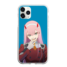 Чехол для iPhone 11 Pro Max матовый с принтом Darling In The Franxx в Курске, Силикон |  | 02 | anime | darling in the franxx | hiro | manga | zero two | аниме | ахегао | любимый во франксе | манга | милый во франксе | ноль два | хиро