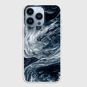 Чехол для iPhone 13 Pro с принтом Темные холодные краски в Курске,  |  | abstract | acrylic | art | color | liquid | modern | paint | painting | splash | абстракция | акрил | арт | брызги | жидкость | искусство | краска | пятна | рисунок | современный