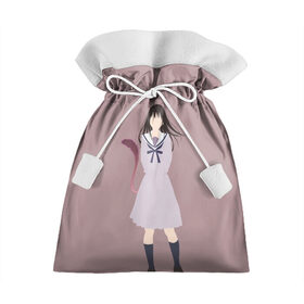 Подарочный 3D мешок с принтом Hiyori Iki в Курске, 100% полиэстер | Размер: 29*39 см | ghost | hiyori | iki | бездомный бог | ики  noragami | призрак | хиёри
