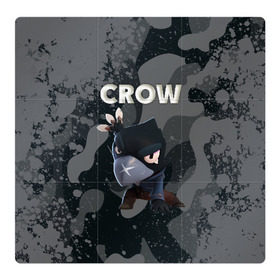 Магнитный плакат 3Х3 с принтом Brawl Stars CROW в Курске, Полимерный материал с магнитным слоем | 9 деталей размером 9*9 см | brawl | brawl stars | crow | leon | stars | бравл | бравл старс | браво старс | игра | компьютерная | кров | леон | онлайн | старс