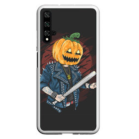 Чехол для Honor 20 с принтом Halloween в Курске, Силикон | Область печати: задняя сторона чехла, без боковых панелей | Тематика изображения на принте: diy | ghost | halloween | horror | makeup | scary | skull clown | trick or treat | вампир | ведьма | кошка | луна | магия | ночь | тыква | хэллоуин