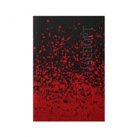 Обложка для паспорта матовая кожа с принтом Лепестки сакуры в Курске, натуральная матовая кожа | размер 19,3 х 13,7 см; прозрачные пластиковые крепления | Тематика изображения на принте: 