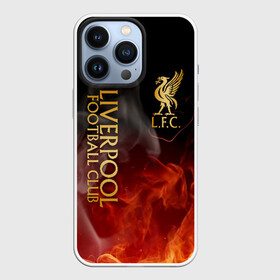 Чехол для iPhone 13 Pro с принтом LIVERPOOL в Курске,  |  | Тематика изображения на принте: lfc | liverpool | sport | ynwa | ливерпуль | лфк | спорт