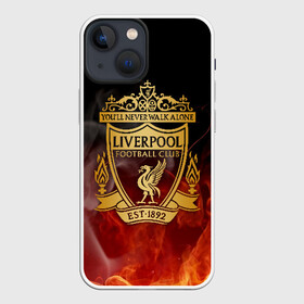 Чехол для iPhone 13 mini с принтом LIVERPOOL | ЛИВЕРПУЛЬ в Курске,  |  | lfc | liverpool | sport | ynwa | ливерпуль | лфк | спорт