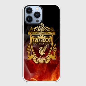 Чехол для iPhone 13 Pro Max с принтом LIVERPOOL | ЛИВЕРПУЛЬ в Курске,  |  | Тематика изображения на принте: lfc | liverpool | sport | ynwa | ливерпуль | лфк | спорт