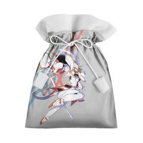 Подарочный 3D мешок с принтом Darling In The Franxx в Курске, 100% полиэстер | Размер: 29*39 см | 02 | anime | darling in the franxx | hiro | manga | zero two | аниме | ахегао | любимый во франксе | манга | милый во франксе | ноль два | хиро