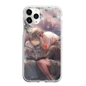 Чехол для iPhone 11 Pro матовый с принтом Darling In The Franxx в Курске, Силикон |  | 02 | anime | darling in the franxx | hiro | manga | zero two | аниме | ахегао | любимый во франксе | манга | милый во франксе | ноль два | хиро