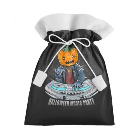 Подарочный 3D мешок с принтом Halloween party в Курске, 100% полиэстер | Размер: 29*39 см | diy | ghost | halloween | horror | makeup | scary | skull clown | trick or treat | вампир | ведьма | кошка | луна | магия | ночь | тыква | хэллоуин