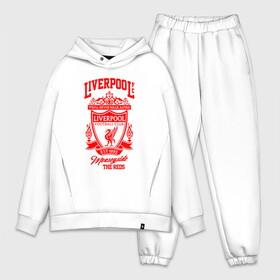 Мужской костюм хлопок OVERSIZE с принтом LIVERPOOL (НА СПИНЕ) в Курске,  |  | lfc | liverpool | sport | ynwa | ливерпуль | лфк | спорт