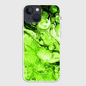 Чехол для iPhone 13 mini с принтом Токсичные краски в Курске,  |  | abstract | acrylic | art | color | liquid | modern | paint | painting | splash | абстракция | акрил | арт | брызги | жидкость | искусство | краска | пятна | рисунок | современный